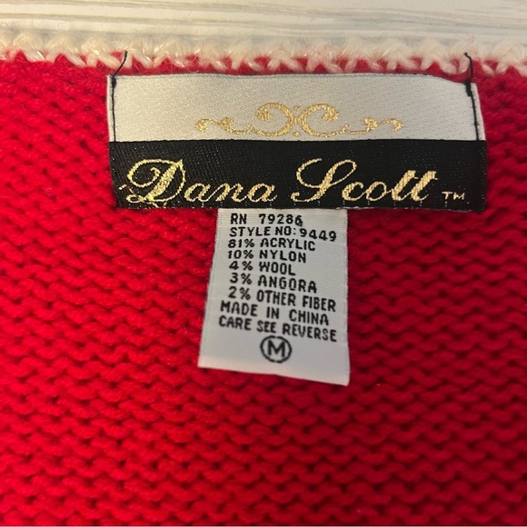 Vintage Dana Scott Wool Blend Sweater - Picture 3 of 4
